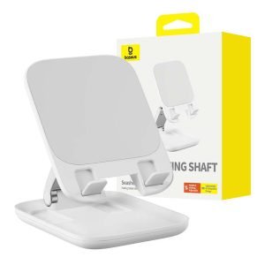 Support pliable pour tablette Baseus Seashell - Blanc
