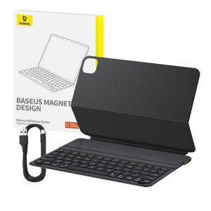 Coque clavier magnétique Baseus Brilliance pour Pad Pro 12.9" - Noir
