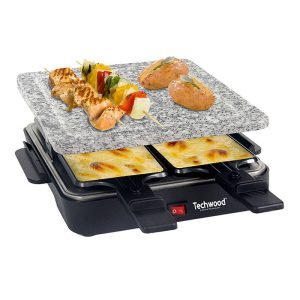 Gril à raclette électrique pour 4 personnes - Techwood TRA-47P