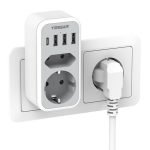 Prise murale Tessan TS-328-DE