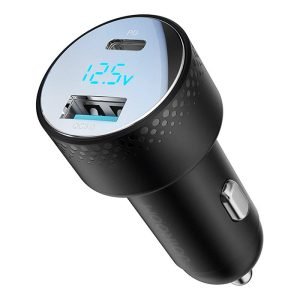 Chargeur de voiture Joyroom JR-CCD01, A+C 53W - Noir