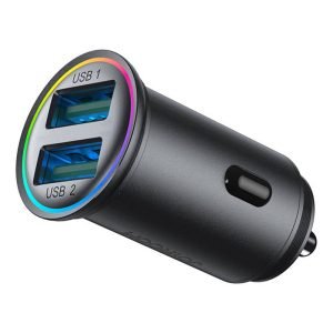 Chargeur de voiture Joyroom JR-CCN03, 2 ports USB, 24W