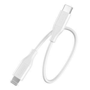 Câble USB-C vers Lightning PD 18/30W 1,2m - Choetech IP0040 - Blanc