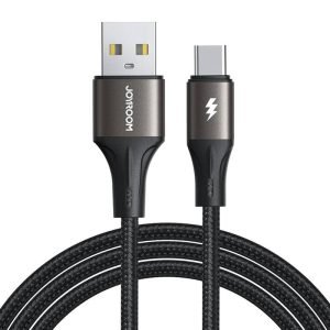 Câble Light-Speed USB vers USB-C SA25-AC3 / 3A / 1,2m - Noir