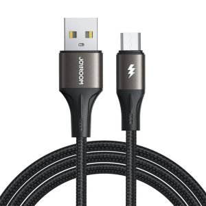 Câble USB Joyroom Light-Speed USB vers Micro SA25-AM3, 3A, 1.2m - Noir