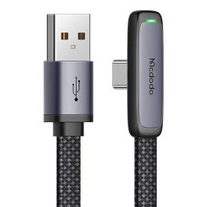 Câble USB vers USB-C Mcdodo CA-3341 6A 90 degrés 1,8m
