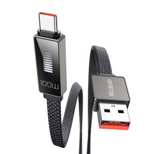 Câble Mcdodo CA-4980 USB vers USB-C avec affichage 1.2m (noir)