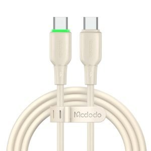 Câble USB-C vers USB-C Mcdodo CA-4770 65W 1.2m - Beige