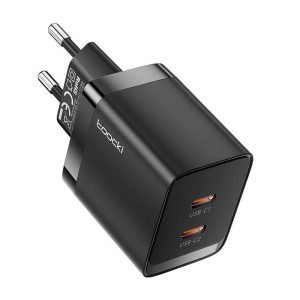 Chargeur Toocki 2C GaN 40W - Noir
