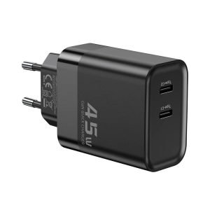 Chargeur Toocki 2C 45W - Noir