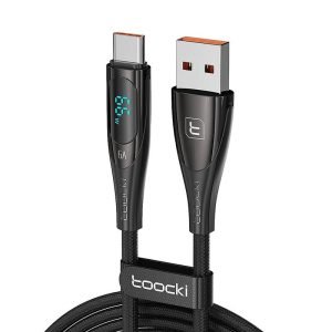 Câble de charge USB A-C 1m 66W - Toocki - Noir