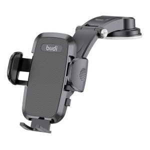 Support de voiture universel Budi - Rotatif - Noir
