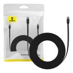 Câble Ethernet plat Baseus RJ45, Cat.6, 12m - Noir