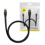 Câble Ethernet Plat RJ45 Cat 7 - Baseus - 2m - Noir