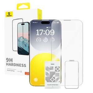 Verre trempé diamant Baseus 0.3mm pour iPhone 15 Plus
