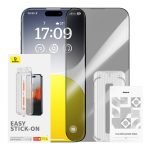 Verre trempé saphir Baseus 0.3mm pour iPhone 15 Pro