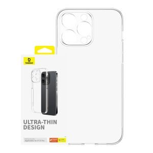 Coque de téléphone Baseus Série OS-Lucent pour iPhone 15 Pro - Transparent