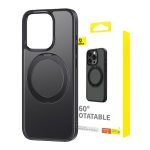 Coque magnétique pour iPhone 15 Plus - Baseus CyberLoop Série - Noir