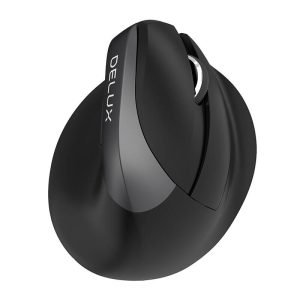 Souris ergonomique Delux M618Mini - Noir