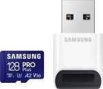 Carte mémoire Samsung PRO Plus micro SDXC 128 GB U3 A2 V30 (MB-MD128SB/WW)