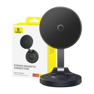 Support de téléphone de bureau magnétique Baseus MagPro - Autocollant - Noir
