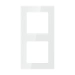 Cadre double pour prise - Avatto N-TS10-Frame-W2 - Blanc