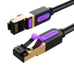 Câble réseau CAT7 SFTP Vention ICDBF RJ45 Ethernet 10Gbps 1m Noir