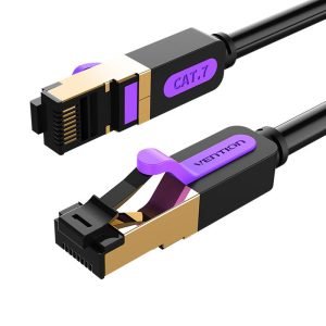 Câble réseau Ethernet CAT7 SFTP Vention ICDBJ RJ45 10Gbps 5m Noir