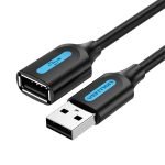 Câble d'extension USB 2.0 Mâle vers Femelle - Vention CBIBI 3m - Noir