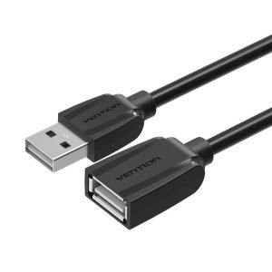 Câble d'extension USB 2.0 Vention VAS-A44-B500 5m - Noir