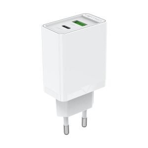 Chargeur mural USB-A, USB-C Vention FBBW0-EU 18W/20W EU Blanc