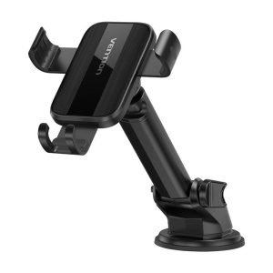 Support téléphone automatique pour voiture Vention KCOB0 avec ventouse - Noir