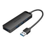 Hub USB 3.0 à 4 ports Vention CHLBF - 1m, Noir