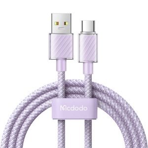 Câble USB-A vers USB-C Mcdodo CA-3655, 100W, 2m - Violet