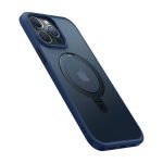 Coque de téléphone Torras UPRO Ostand Matte pour iPhone 15 PRO - Bleu