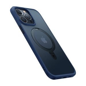 Coque de téléphone Torras UPRO Ostand Matte pour iPhone 15 PRO - Bleu