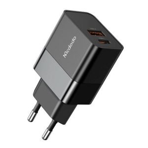 Chargeur rapide McDodo CH-1951 PD+QC 20W USB-A & USB-C