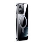 Coque de téléphone Torras UPRO Ostand Clear pour iPhone 15 PRO - Transparent