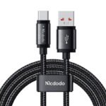 Câble USB-A vers USB-C Mcdodo CA-4730, 120W, 1,5m - Noir