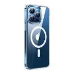 Coque de téléphone Torras Diamond Clear-Mag pour iPhone 15 PRO - Transparent
