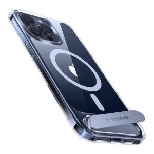 Coque pour iPhone 15 PRO - Torras UPRO Pstand - Transparent