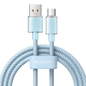 Câble USB-A vers Lightning Mcdodo CA-3651, 1.2m - Bleu