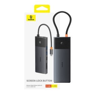 Hub Multi-fonction Type-C Baseus Série Metal Gleam