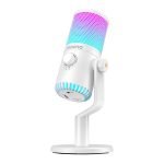Microphone Gaming Maono DM30RGB - Blanc