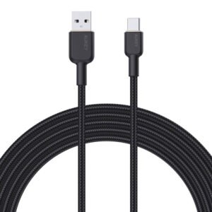 Câble USB-A vers USB-C 1.8m Aukey CB-NAC2 - Noir
