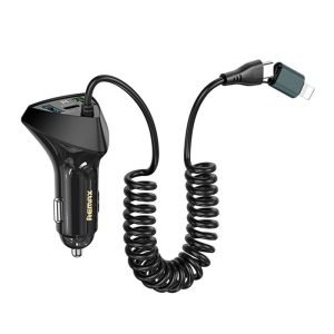 Chargeur de voiture câblé Remax RCC328 20V+22,5W PD+QC