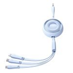 Câble 3 en 1 Joyroom Coloré USB vers USB-C/Lightning/Micro USB 3.5A, 1m - Bleu