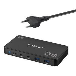 Station de charge Blitzwolf BW-i100 5-en-1 120W