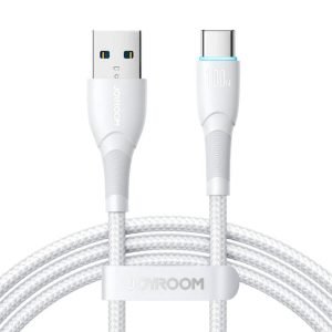Câble Joyroom SA32-AC6 Starry USB vers USB-C, 100W, 1m Blanc