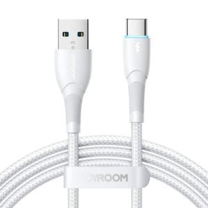 Câble Joyroom SA32-AC3 Starry USB vers USB-C, 3A, 1m - Blanc